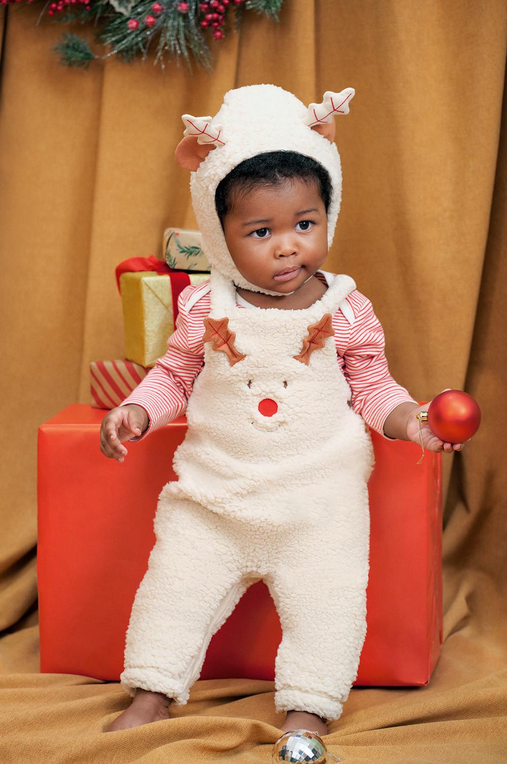 Newborn girl 2025 holiday outfit